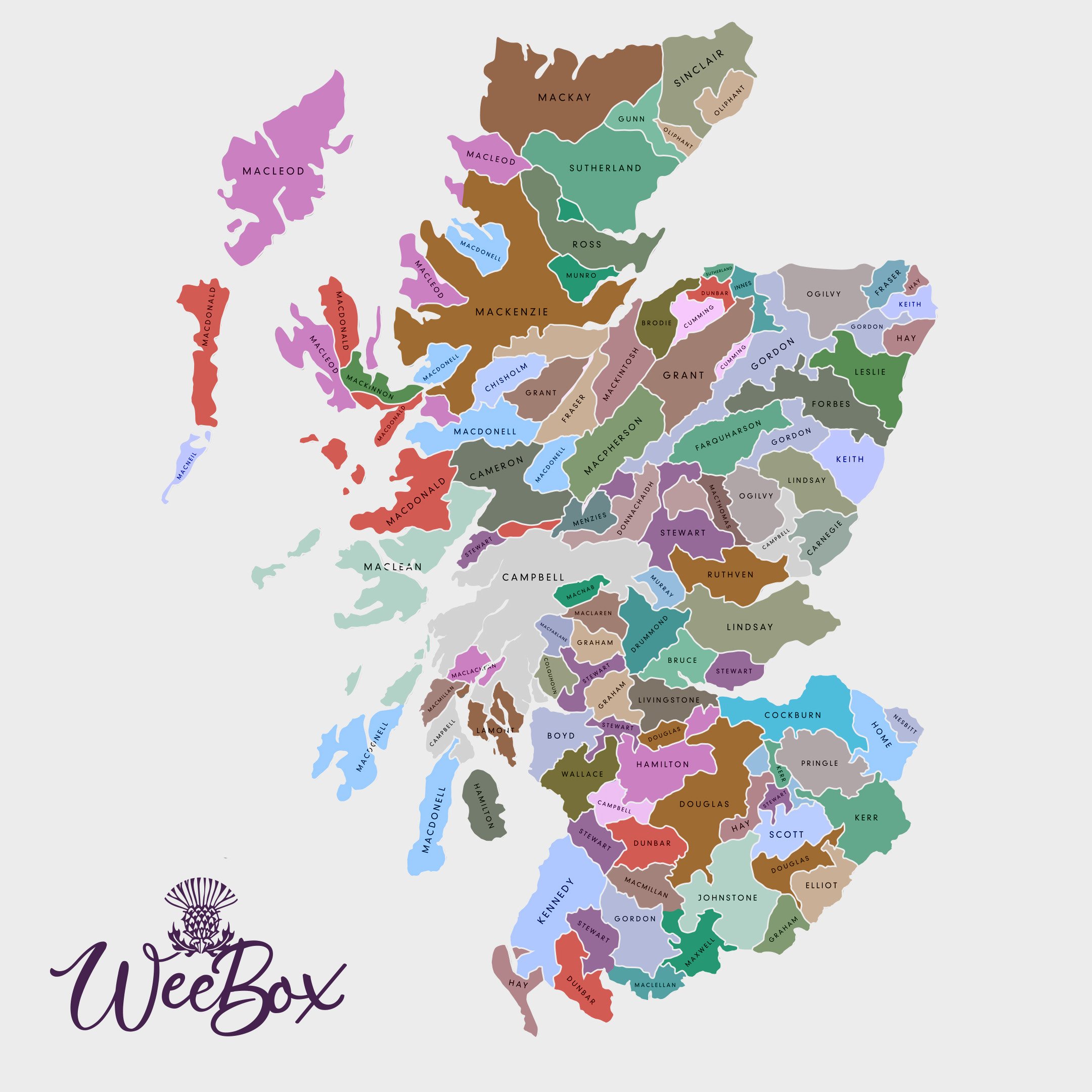 An Introduction to Scotland s Clans WeeBox WeeBox